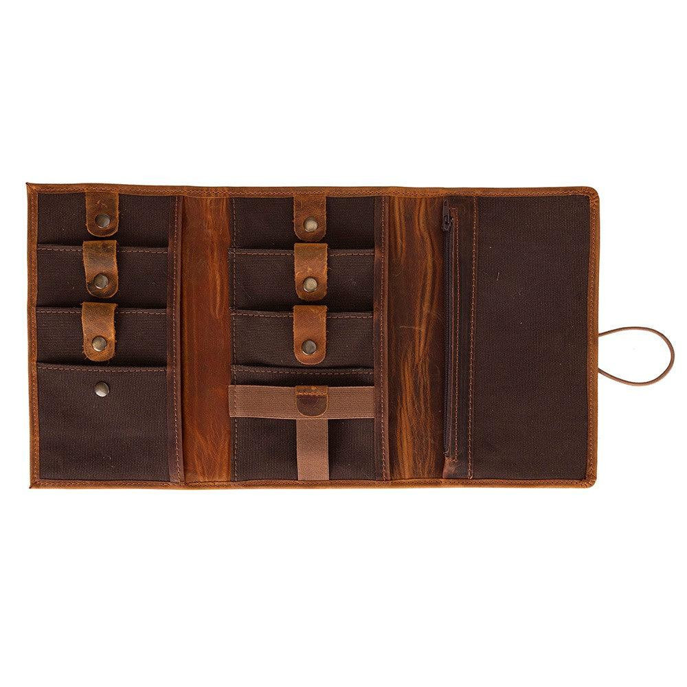Bloominbag Torino Tech Roll Soft Moccasin Tan Hakiki Deri Kablo & Şarj Düzenleyici görseli 3