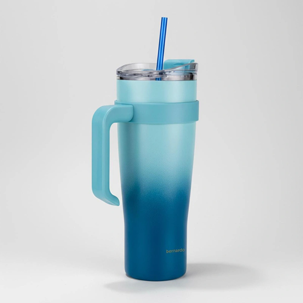 Bernardo Alto Pipetli Termos Bardak Lacivert 1000ml görseli 5