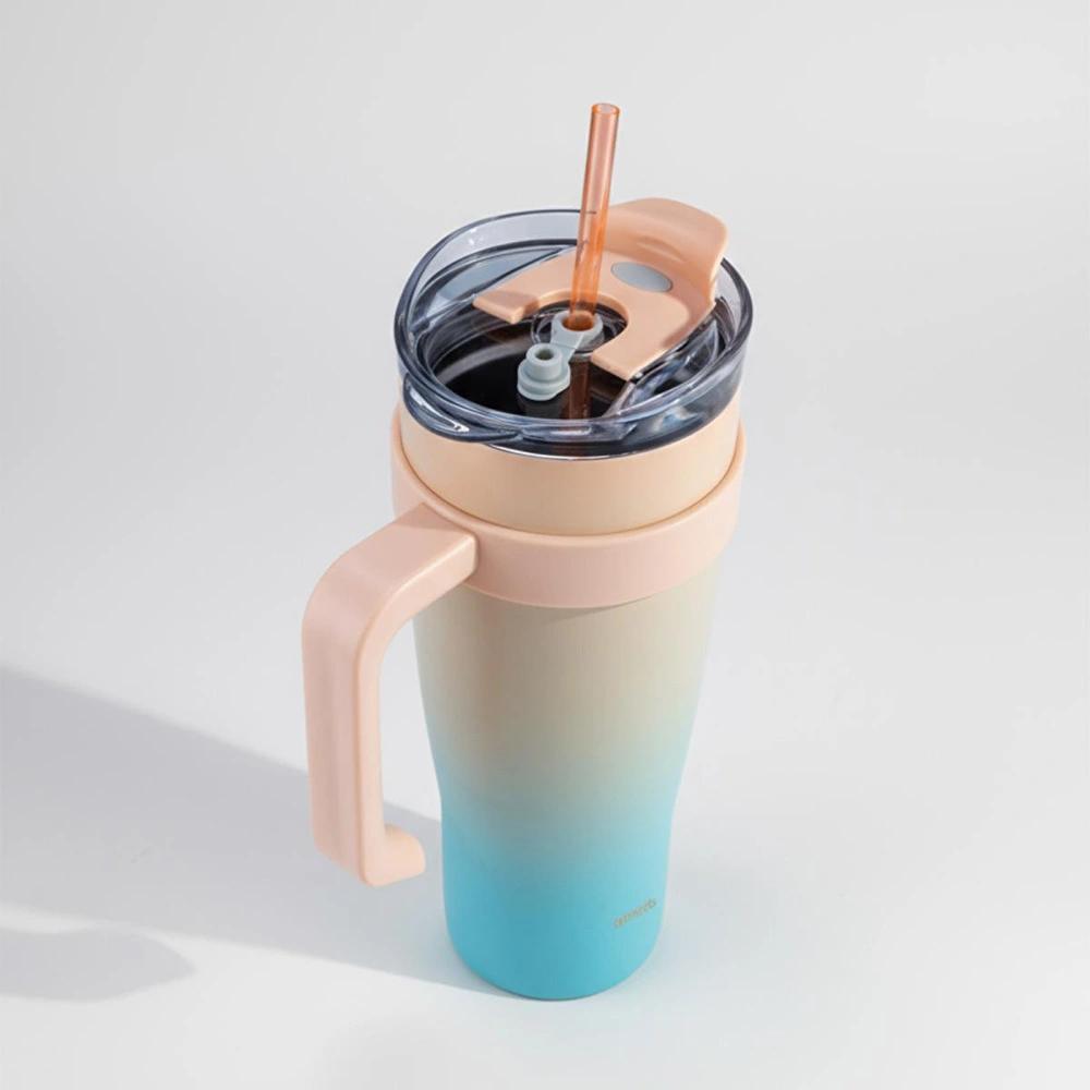 Bernardo Alto Pipetli Termos Bardak Turkuaz 1000ml görseli 5