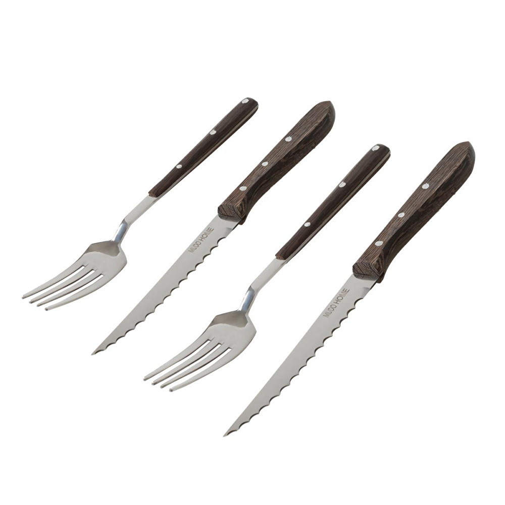 Mudo Home Steak Biçak & Çatal  seti̇ 2li̇ görseli 3