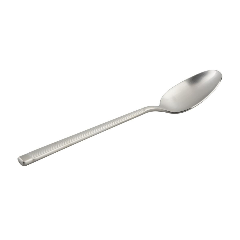 Mudo Home Elegant Line 18 Parça Çatal Kaşik Biçak Takimi Mat Gümüş görseli 3