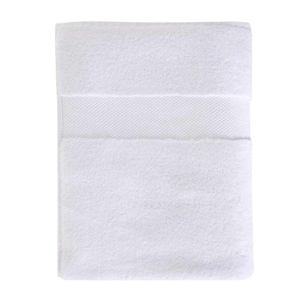 Mudo Home Classy Banyo Havlusu Beyaz 90x150 Cm görseli 3