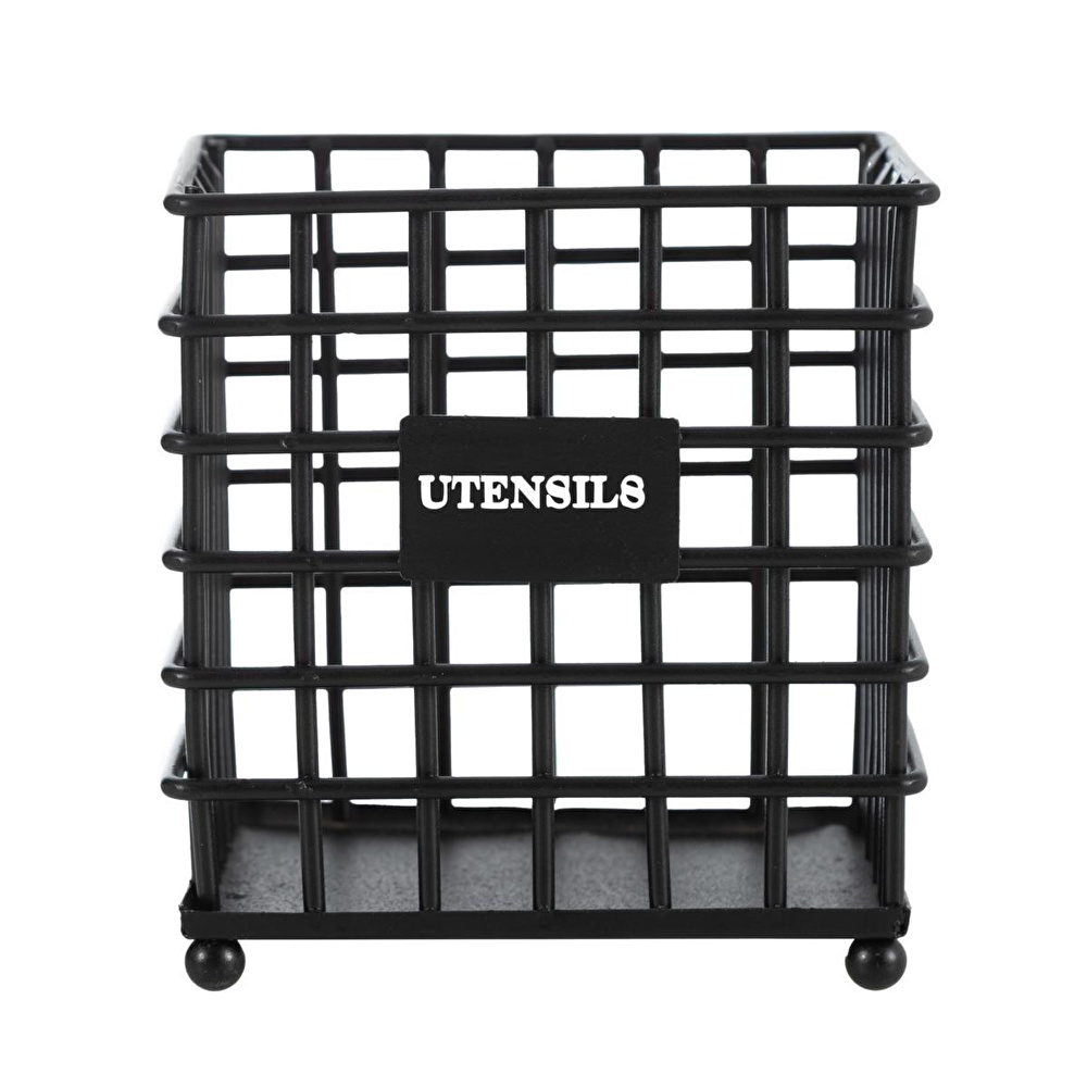 Mudo Home Black Metal Kaşiklik görseli 1