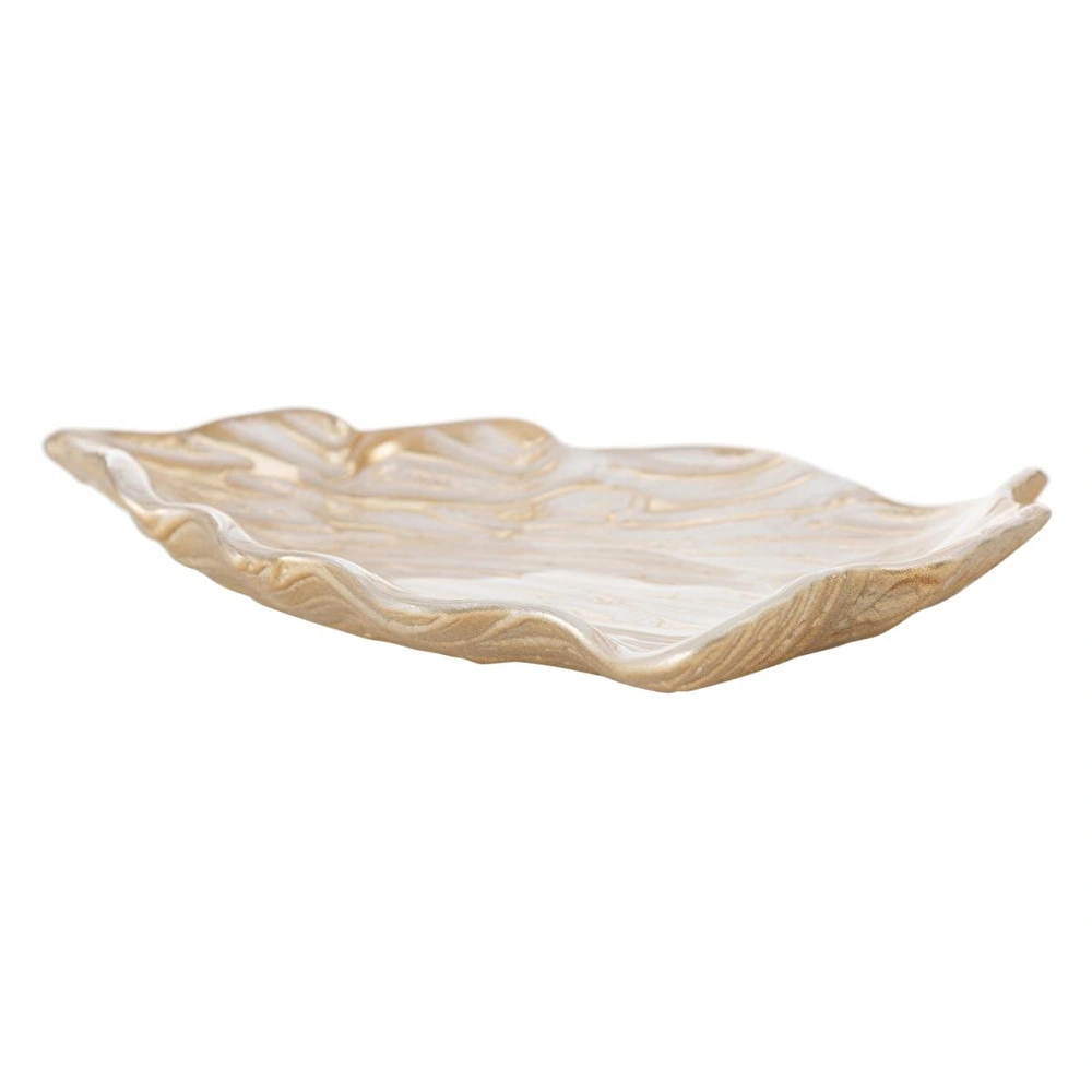 Mudo Home Gold New Year Dekorati̇f Kase 21 Cm görseli 3