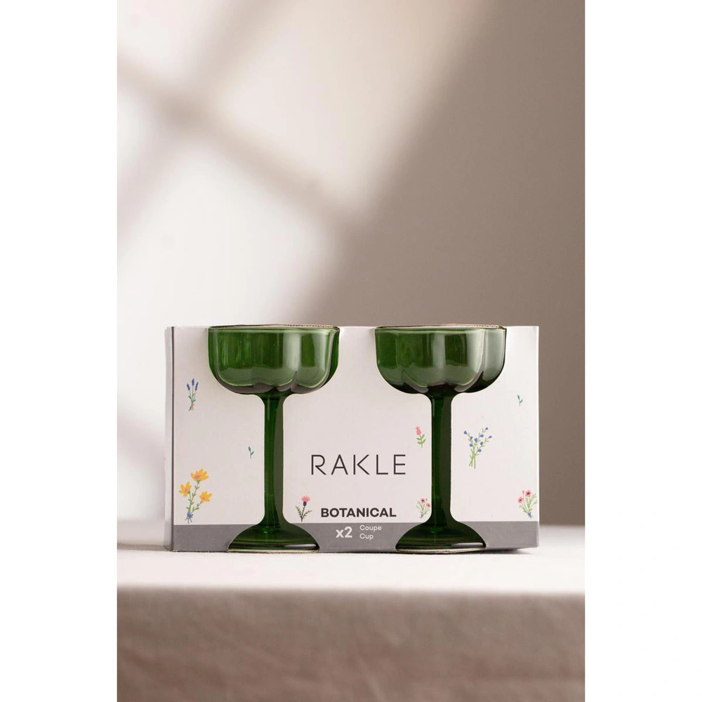Rakle Botanical 2'li Cup Dondurmalık Seti Yeşil 210 Cc görseli 4