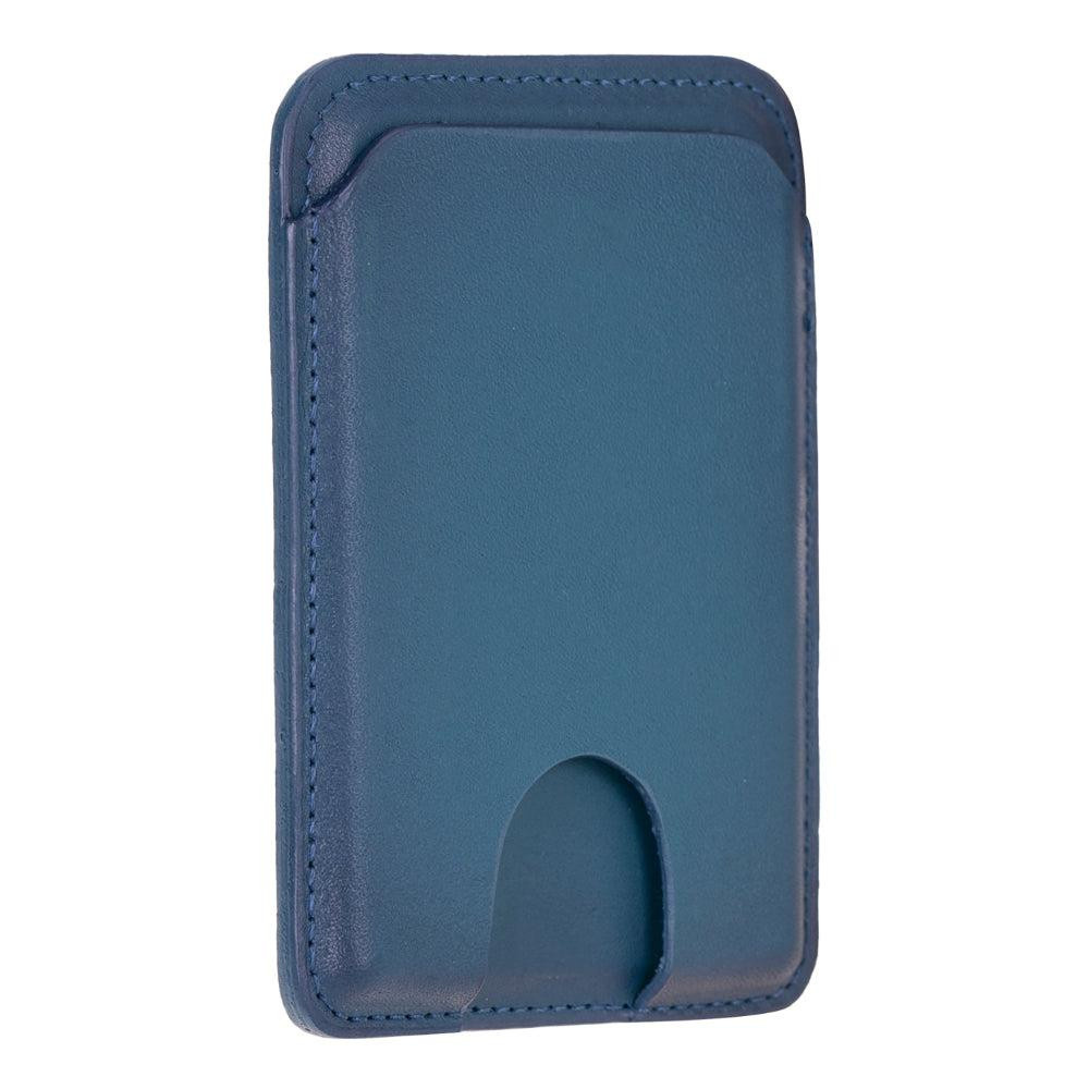 Bloominbag Linea Midnight Blue Phone Card Holder Deri Telefon Kartlık görseli 3