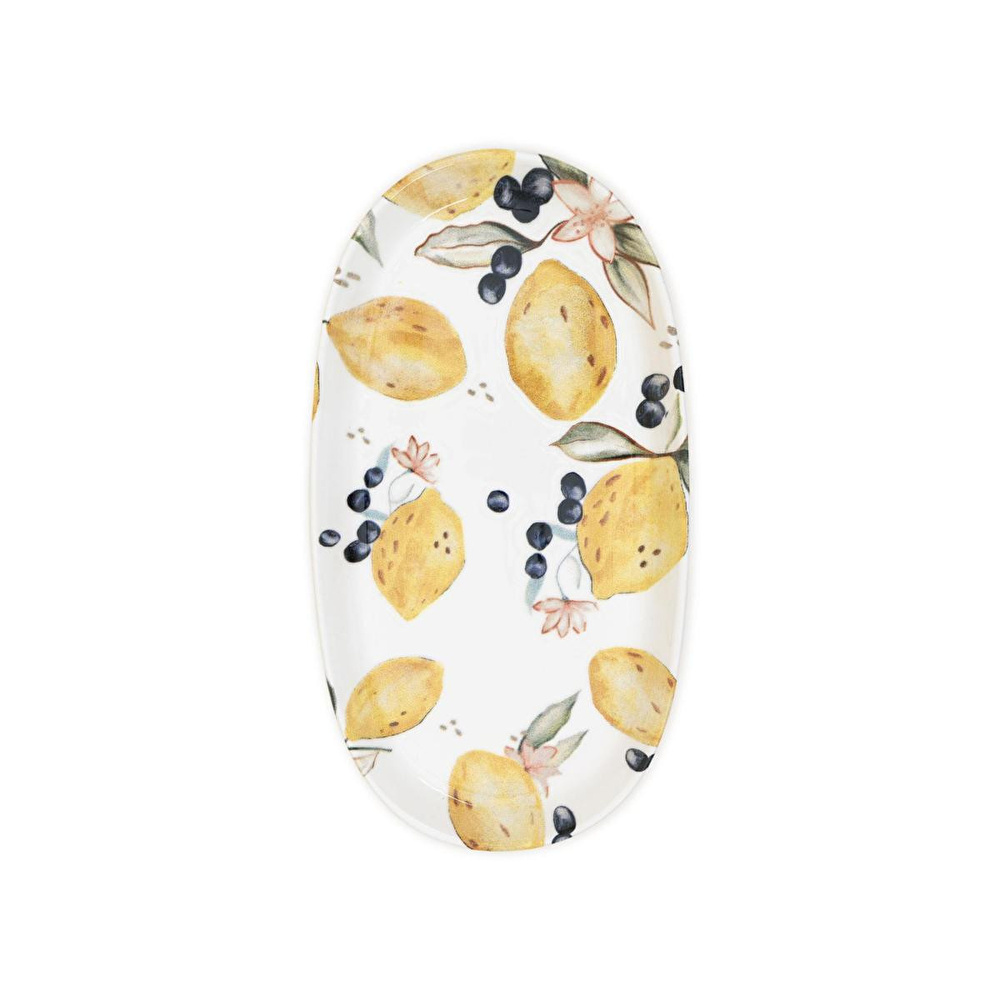 The Mia Limoncello Oval Servis 2li 26 Cm Lmn023 görseli 5