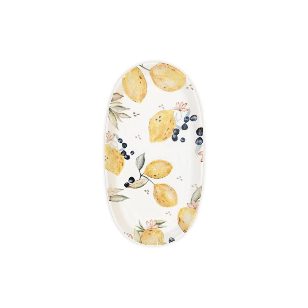The Mia Limoncello Oval Servis 2li 21 Cm Lmn022 görseli 4