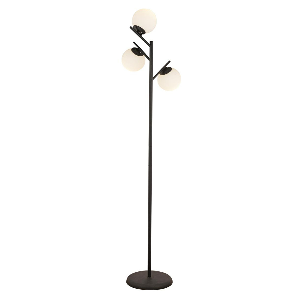 Mudo Home Rena 3lü Si̇yah Lambader 30x175 Cm görseli 1