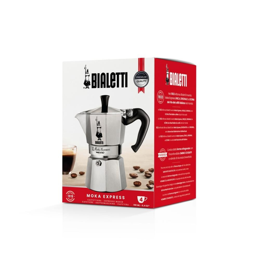 Bialetti Moka Express 4 Cup görseli 3