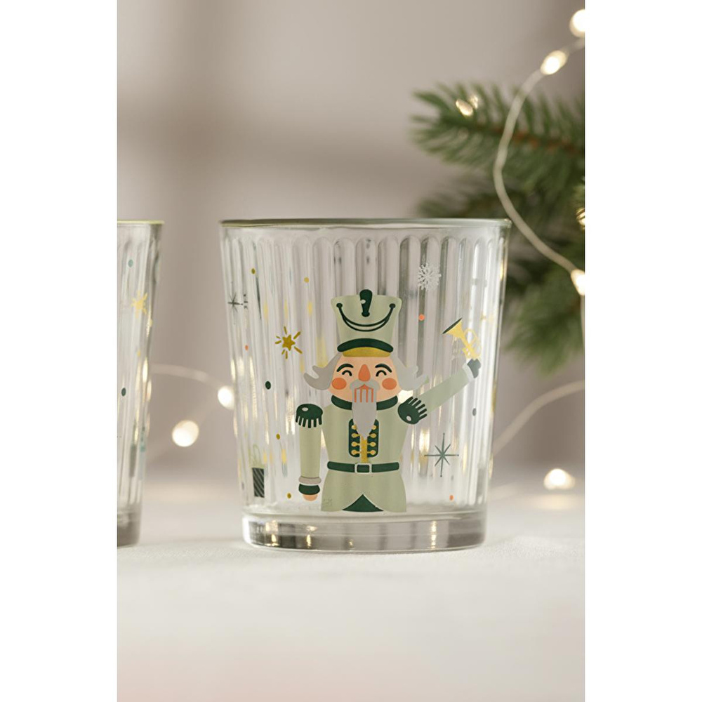 Rakle Magical Christmas Optic 2'li Su Bardağı Seti 360 Cc görseli 3