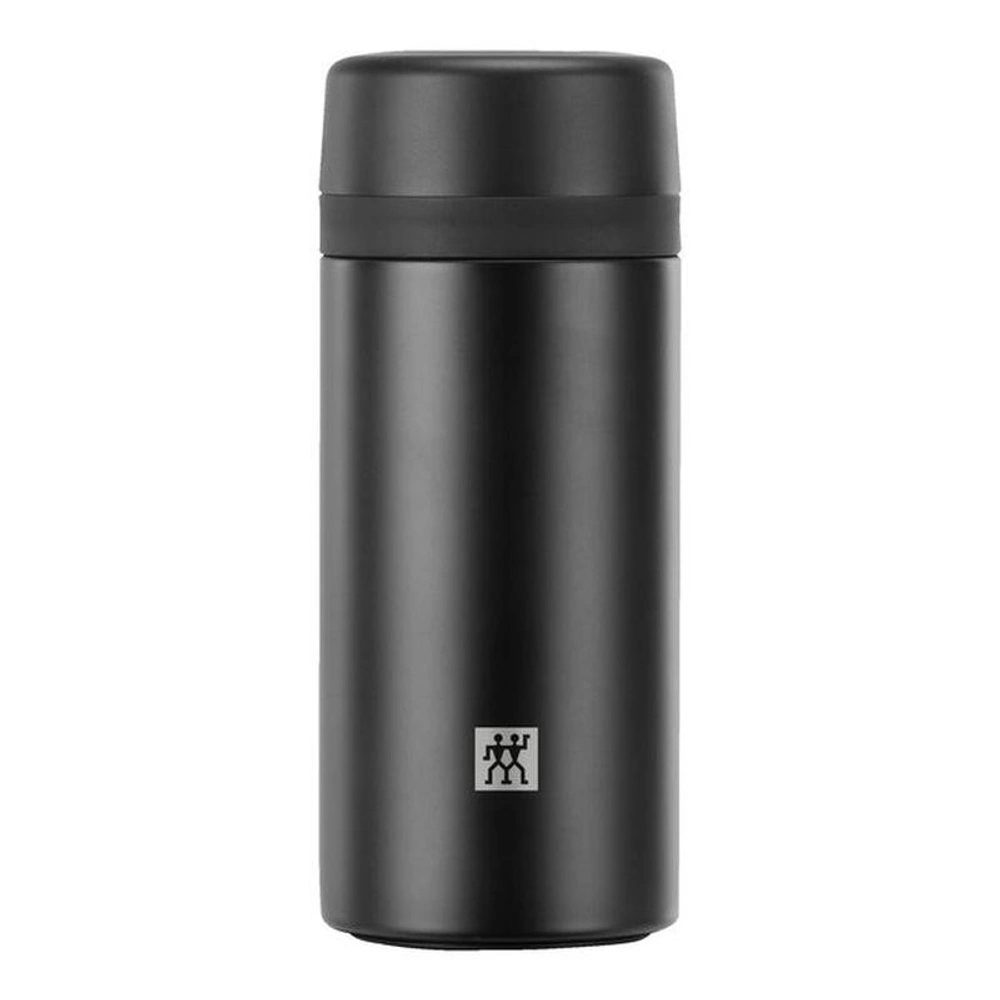 Zwilling Thermo Süzgeçli Termos, 420 Ml | Siyah görseli 1