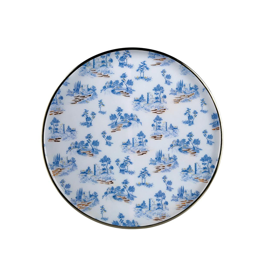 Lucky Art Florance Dekoratif Tepsi 36cm görseli 2