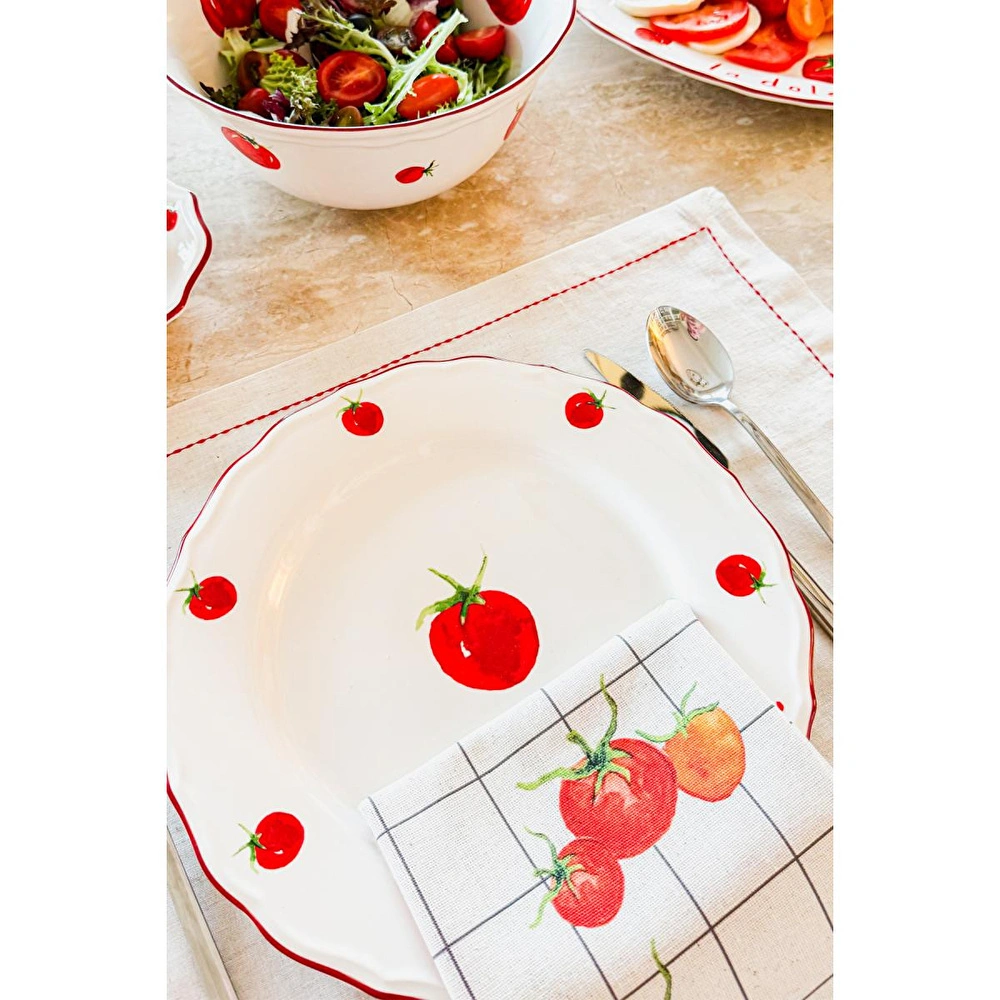 Rakle Pomodoro 2'li Peçete 45x45 Cm görseli 3