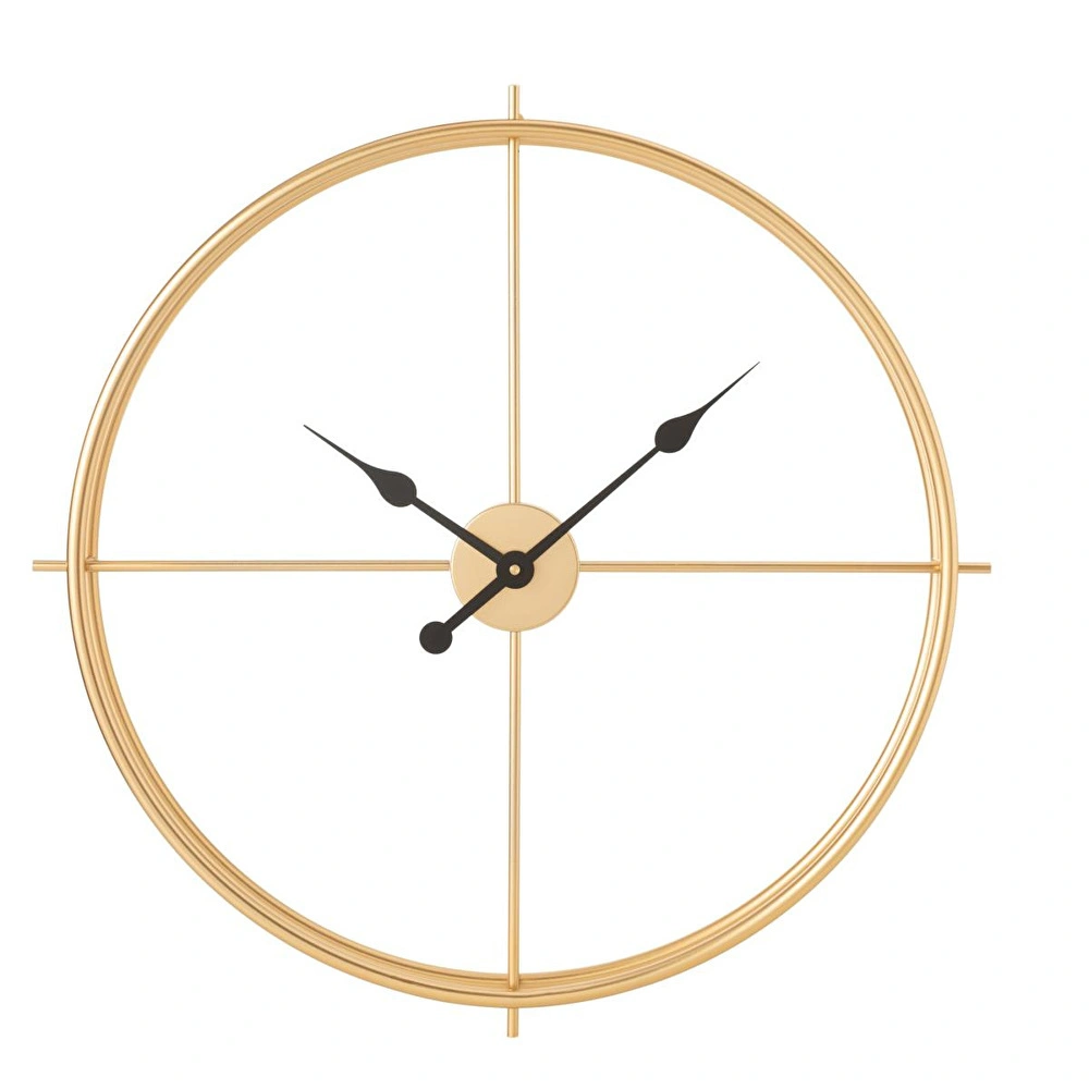 Mudo Home Clara Gold Duvar Saati̇ 60cm görseli 1