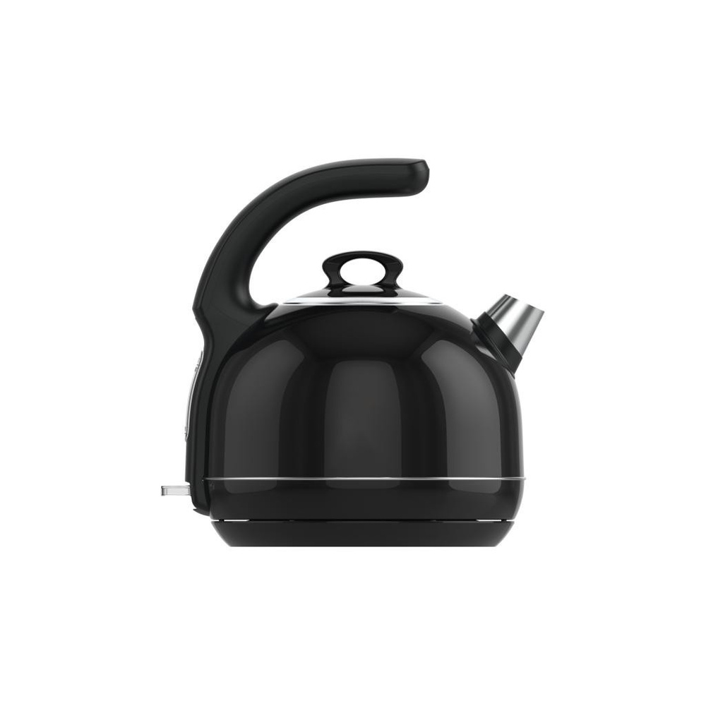 Premier Prk 1215c Retro Tasarımlı Analog Göstergeli Paslanmaz Çelik Hazneli Su Isıtıcısı Cool Touch Kettle Siyah Renk görseli 4