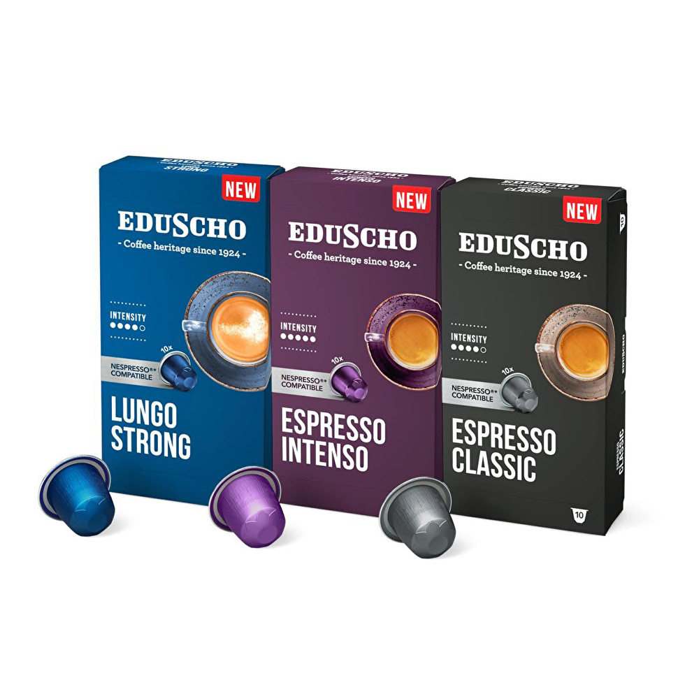 Tchibo Eduscho Kapsül Kahve Tanışma Paketi 3x10 (Nespresso Uyumlu) görseli 1