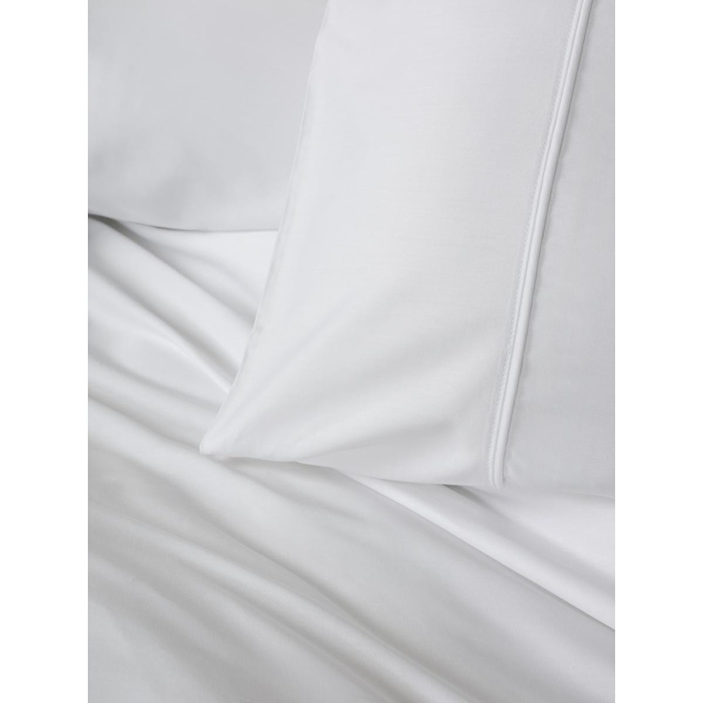 Cotton Box Silky Saten King Size Nevresim Takımı Beyaz görseli 4