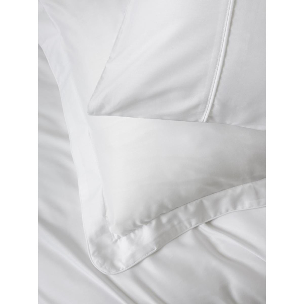Cotton Box Silky Saten King Size Nevresim Takımı Beyaz görseli 3