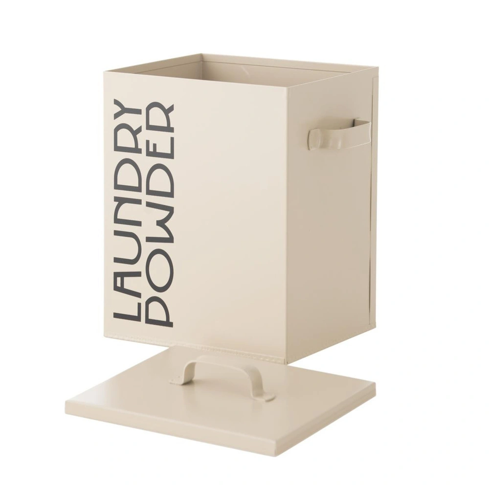 Mudo Home Roma Deterjanlik Mat Bej 18x15x23 Cm görseli 4