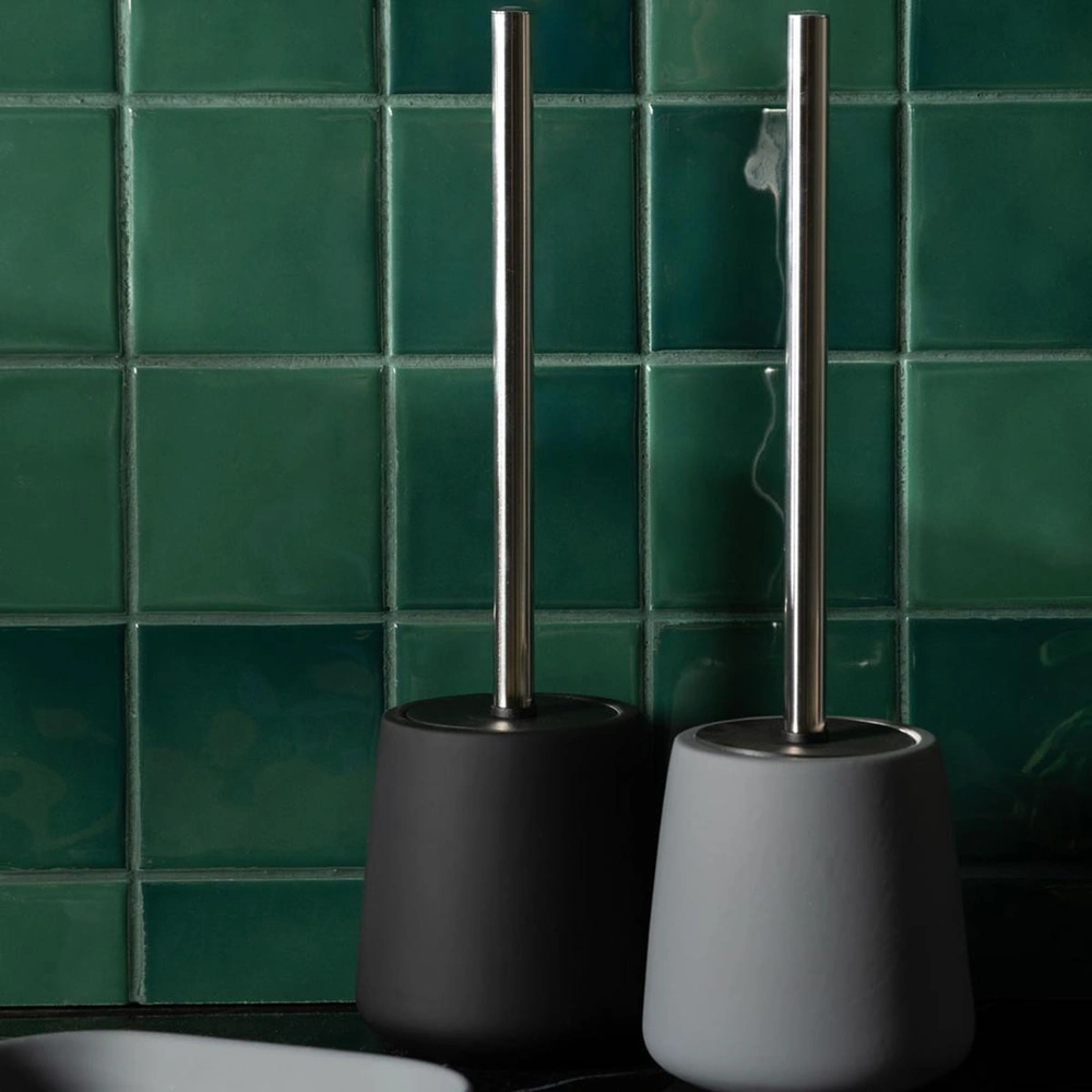 Mudo Home Boho Tuvalet Firçasi Gri̇ görseli 2