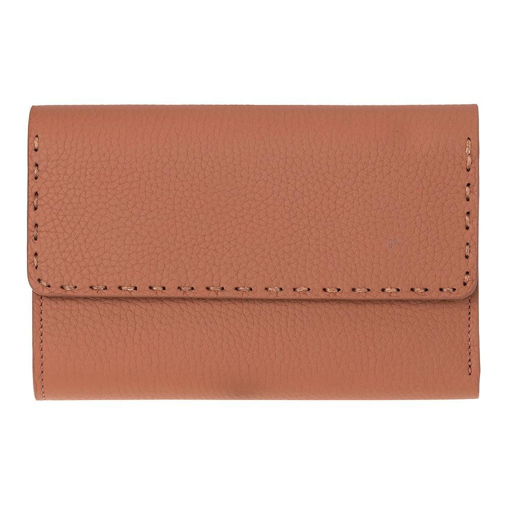 Bloominbag Arc Wallet Heritage Tan Hakiki Deri Kartlıklı Manyetik Cüzdan görseli 1