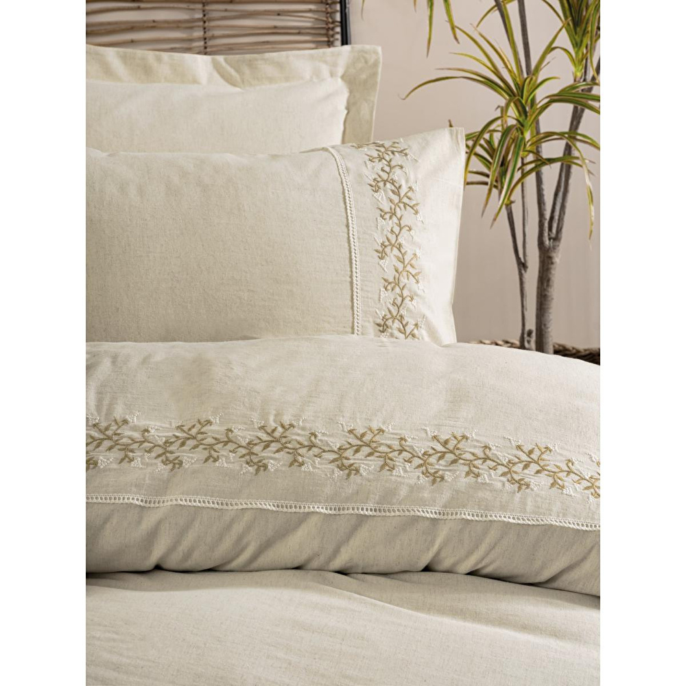 Cotton Box Cotton Keten Çift Kişilik Nevresim Takımı Darian görseli 2