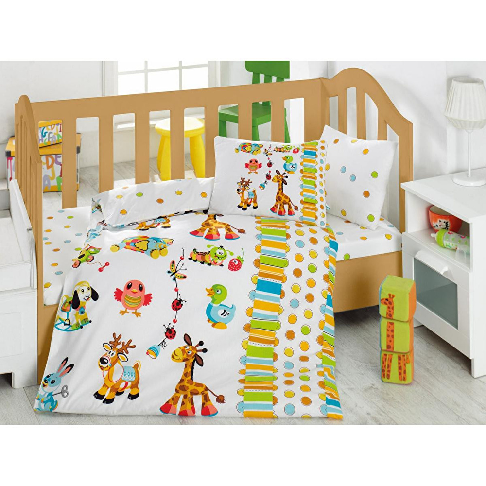 Cotton Box Bebek Nevresim Takımı Oyun Bahçesi görseli 1