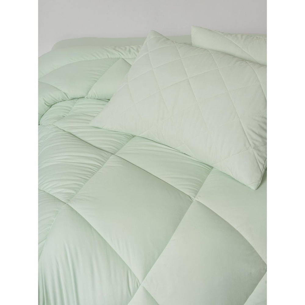 Cotton Box Softwash Çift Kişilik Yorgan Seti Adaçayı 180x200 Lastikli Çarşaf görseli 2