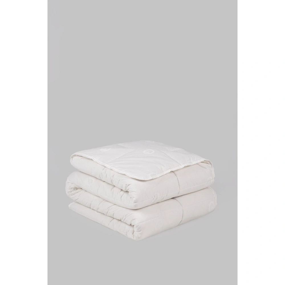 Cotton Box Tek Kişilik Ranforce Pamuk Yorgan 155x215 Krem görseli 1
