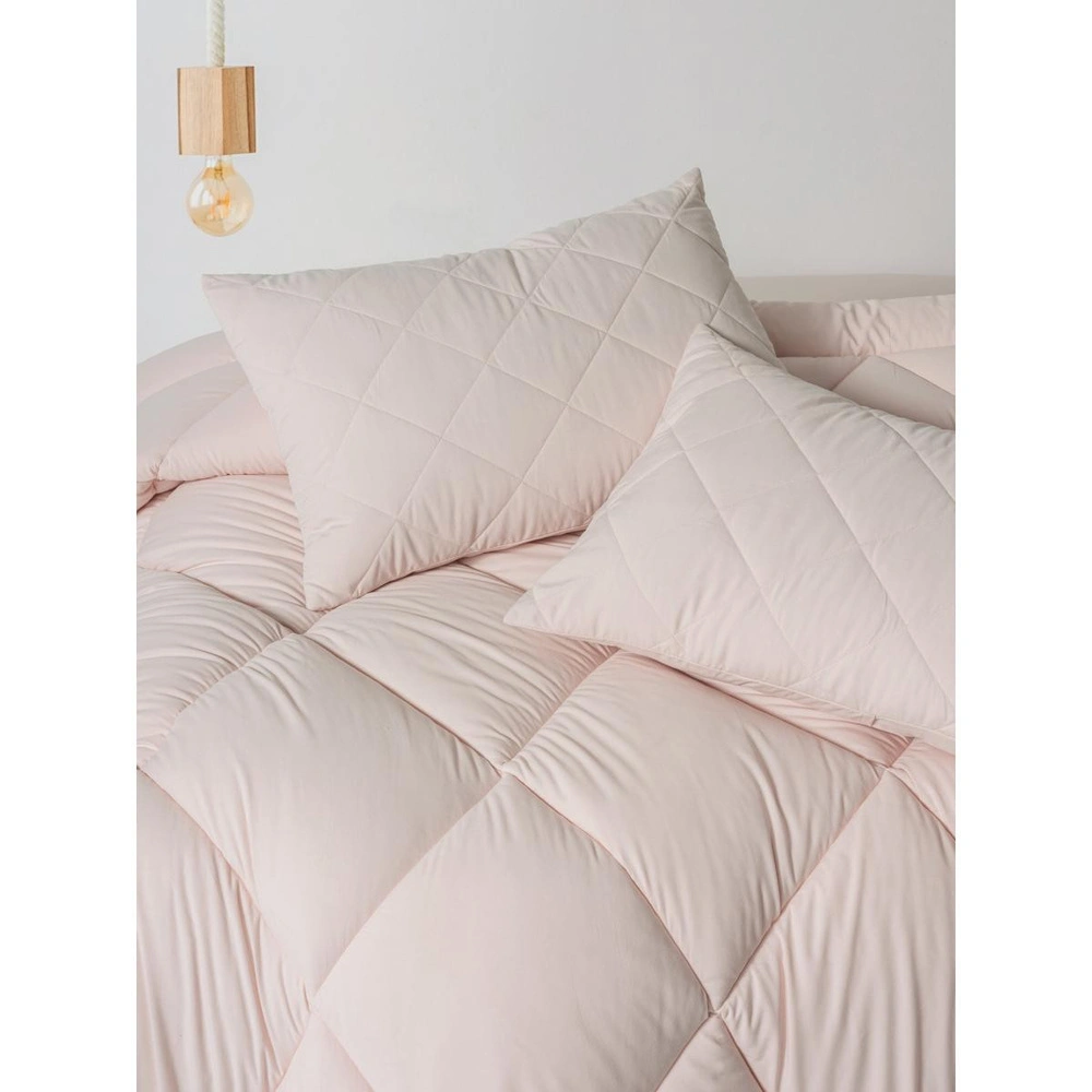 Cotton Box Softwash Çift Kişilik Yorgan Seti Pembe 180x200 Lastikli Çarşaf görseli 2
