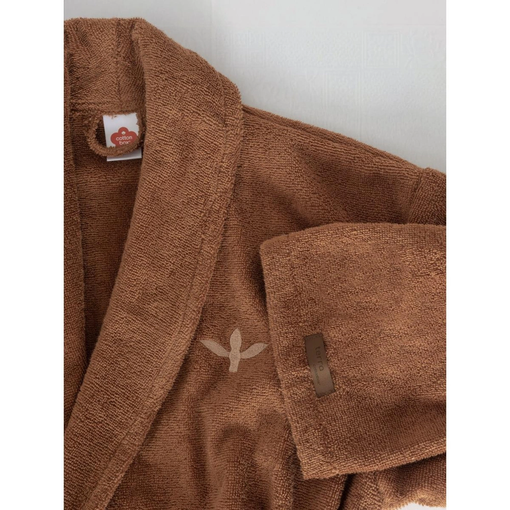 Cotton Box Wellness Bornoz Terra Toprak L/xl görseli 2