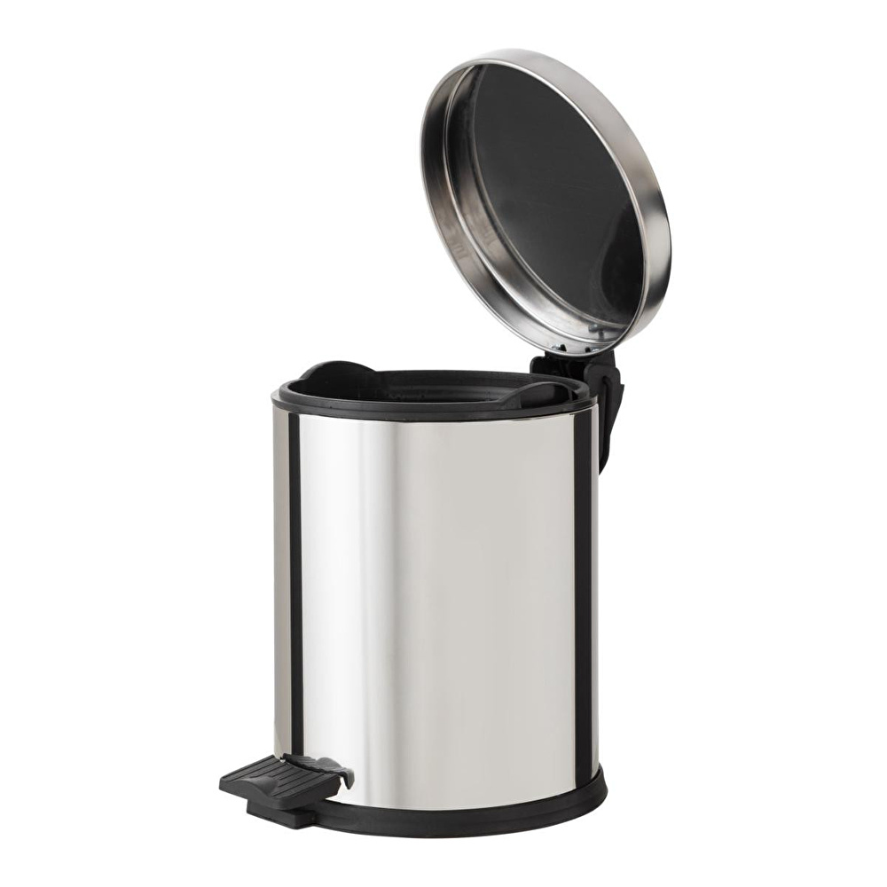 Mudo Home 5lt Pedalli Çöp Kovasi Inox görseli 4