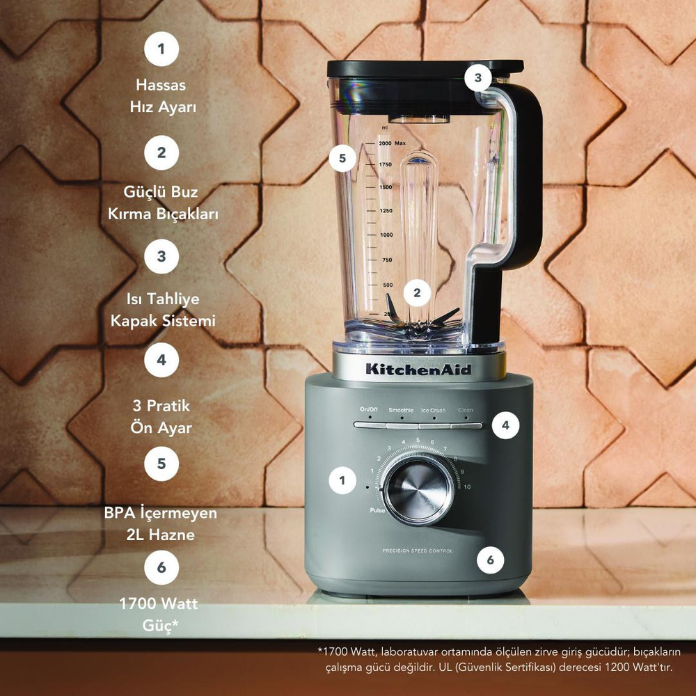 Kitchenaid Pure Power Blender görseli 3