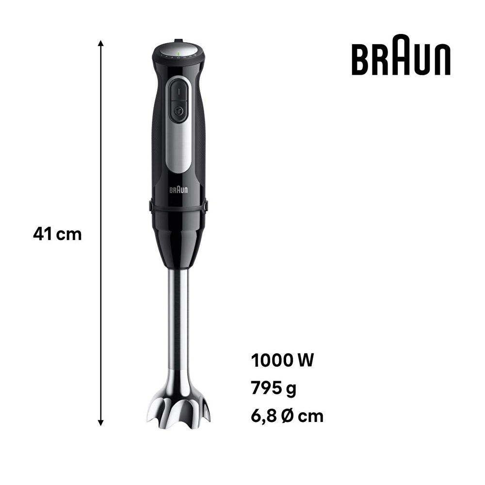 Braun Multiquick 5 Pro Mq55755mbk El Ble görseli 2