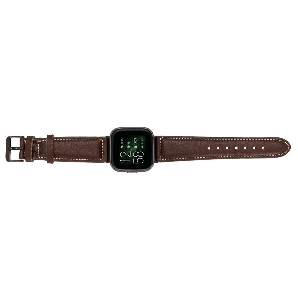 Bloominbag Chalk Ivory Bloom Deri Apple Watch Kordon-44/45/46/49 Mm görseli 3