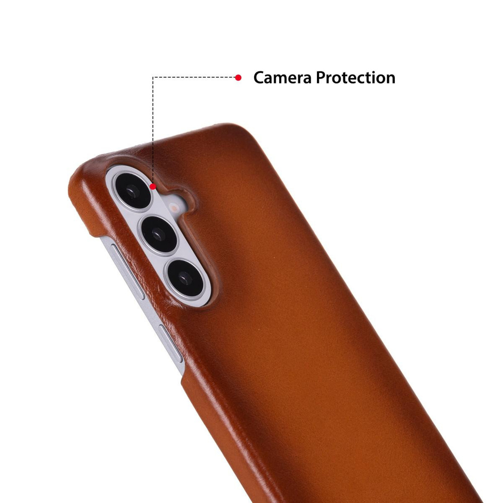 Bloominbag Monte Siena Tan Deri Telefon Kılıfı Samsung Galaxy S26 Plus (6.7") | Ultra İnce Premium Leather Case görseli 3