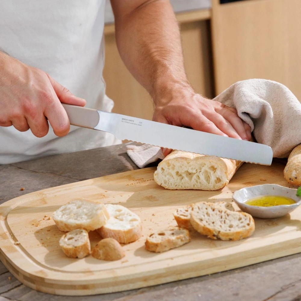 Berghoff Home Elements Ekmek Bıçağı Mushroom 20cm görseli 2