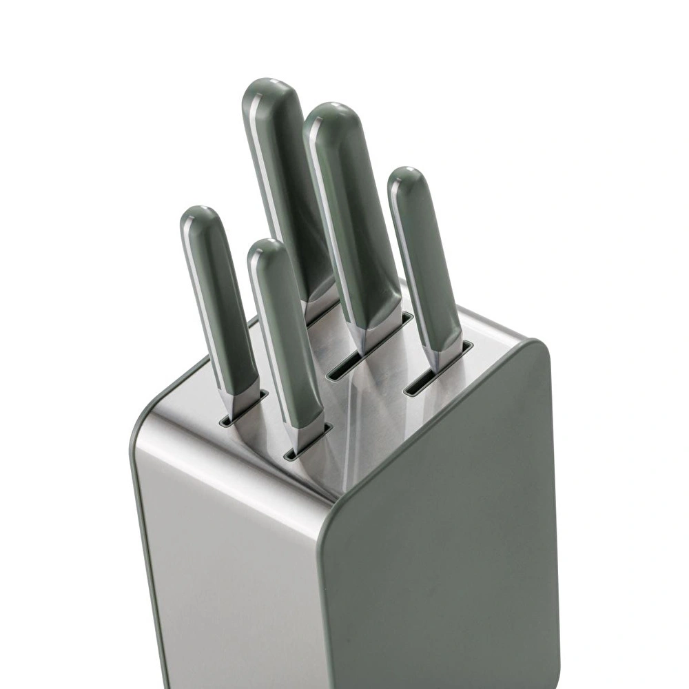 Berghoff Home Elements 6lı Bıçak Bloğu Seti Thyme görseli 2