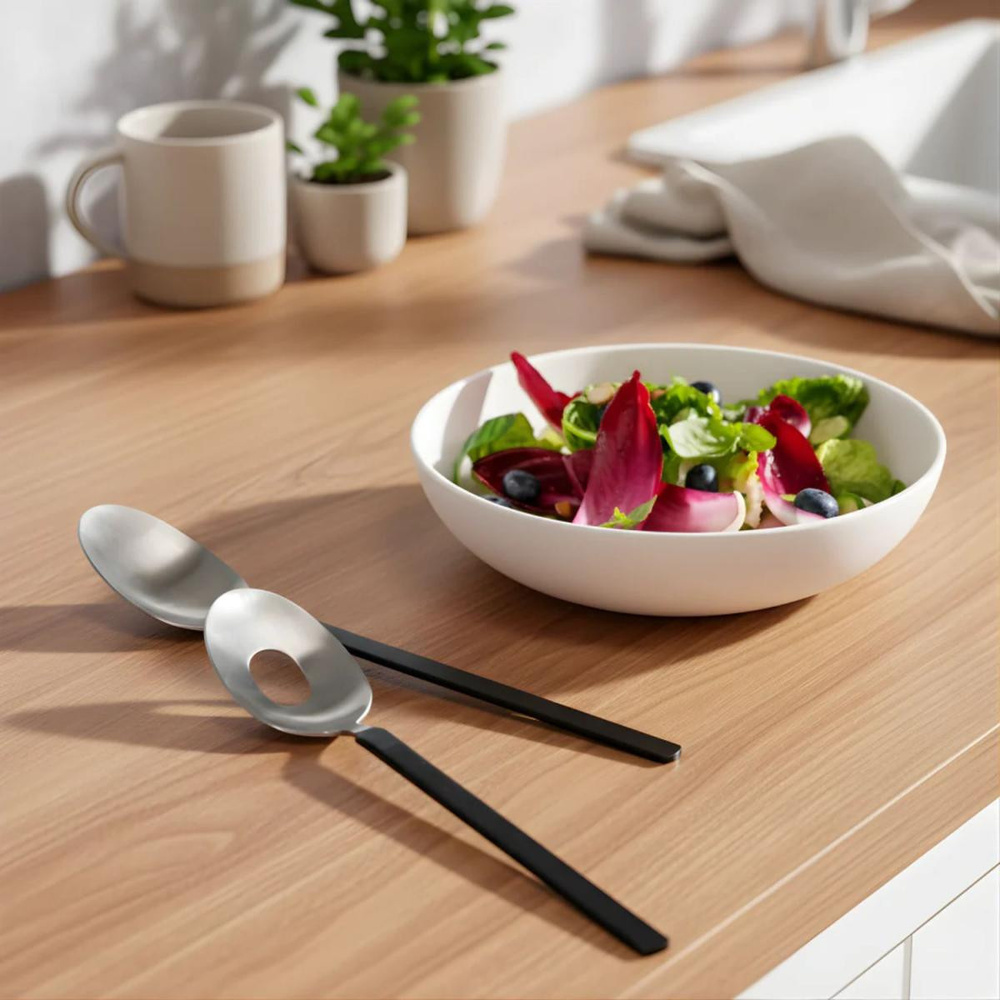 Berghoff Home Belly 2 Parçalı Salata Servis Seti Sıcak Pembe görseli 2
