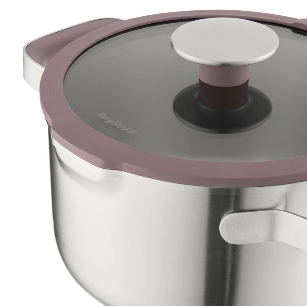 Berghoff Home Elements Kapaklı Güveç Tenceresi 18cm Peppercorn görseli 4