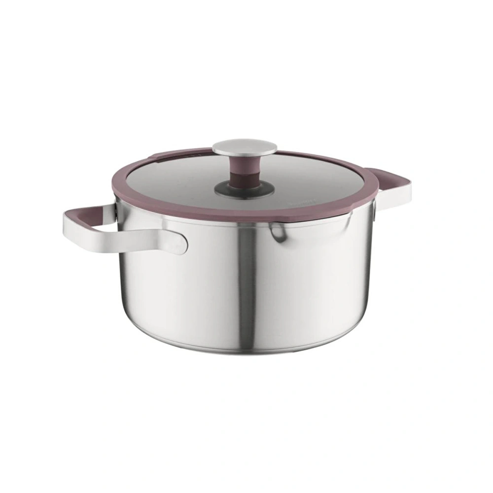 Berghoff Home Elements Kapaklı Güveç Tenceresi 24cm Peppercorn görseli 1