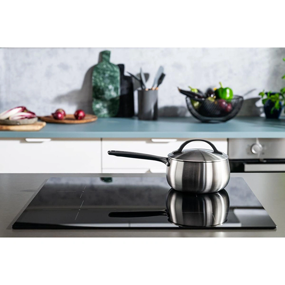 Berghoff Home Belly Kapaklı Tencere 16cm Füme Siyah görseli 3