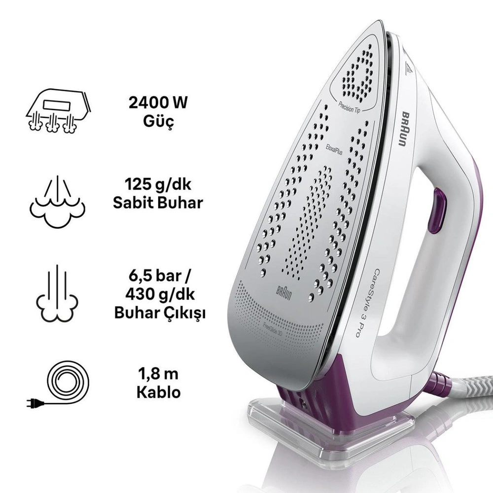 Braun Br Carestyle 3pro Is3155vi Buhar Jen.ütü görseli 5