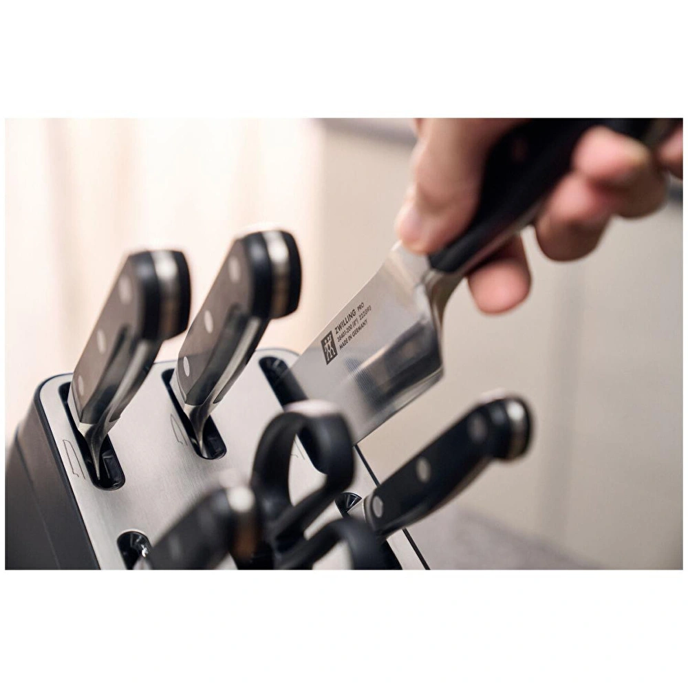 Zwilling Pro Blok Bıçak Seti Kendinden Bilemeli, 7-parça görseli 5