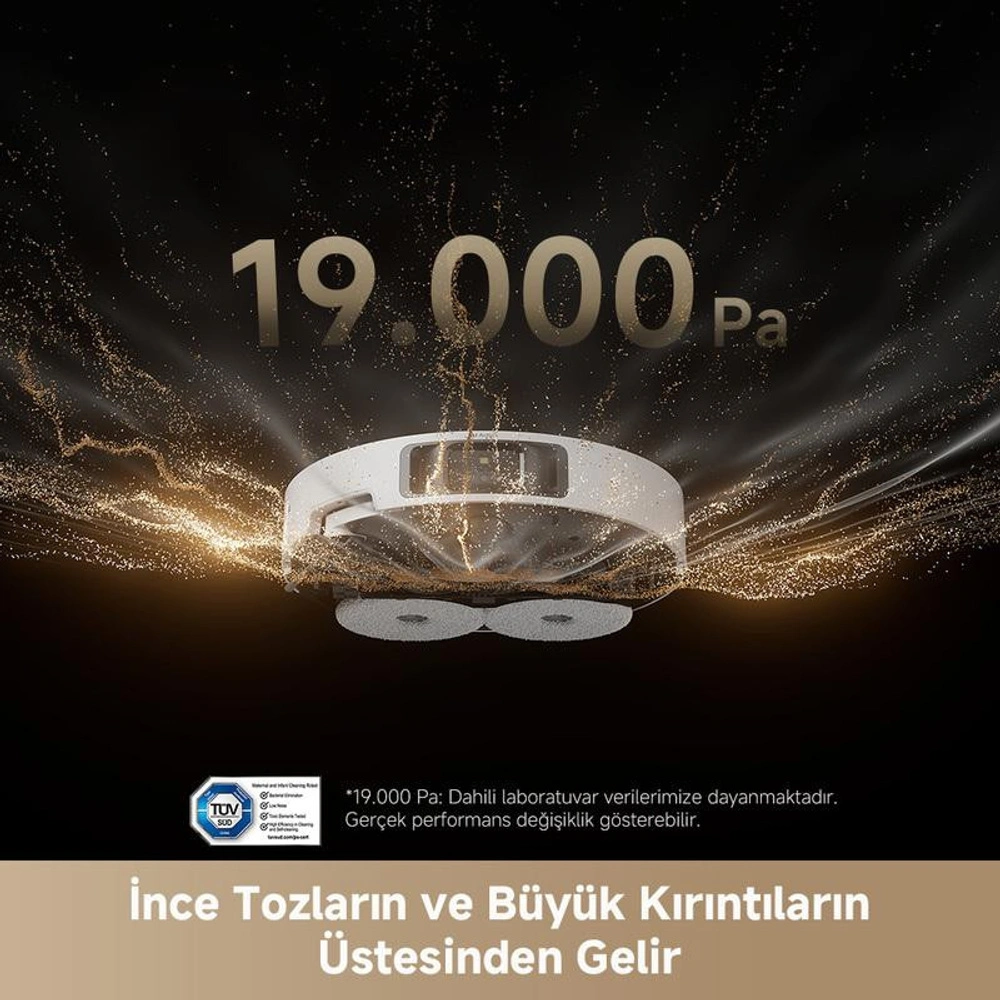 Dreame L40s Pro Ultra Robot Süpürge, 19.000 Pa Emiş Gücü görseli 2