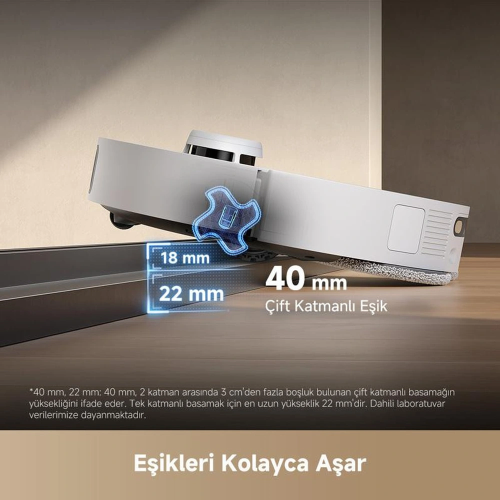 Dreame L40s Pro Ultra Robot Süpürge, 19.000 Pa Emiş Gücü görseli 5