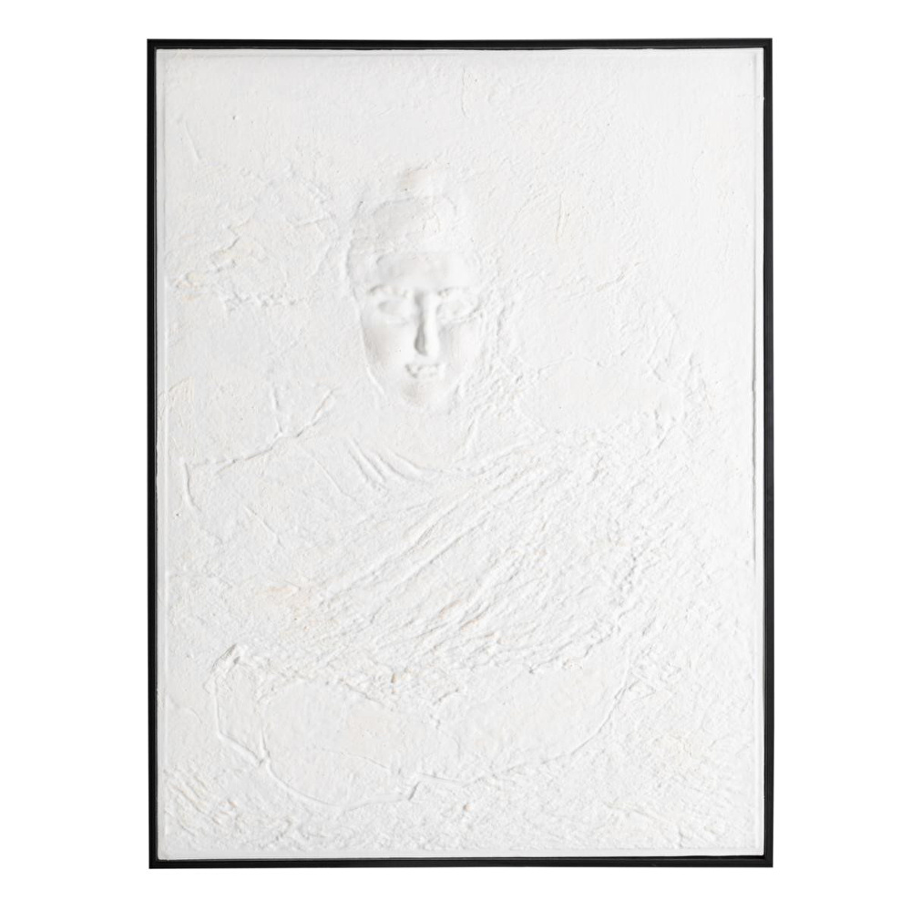 Mudo Home Buddha Çerçeveli̇ Yağli Boya Tablo 90x120 Cm görseli 1