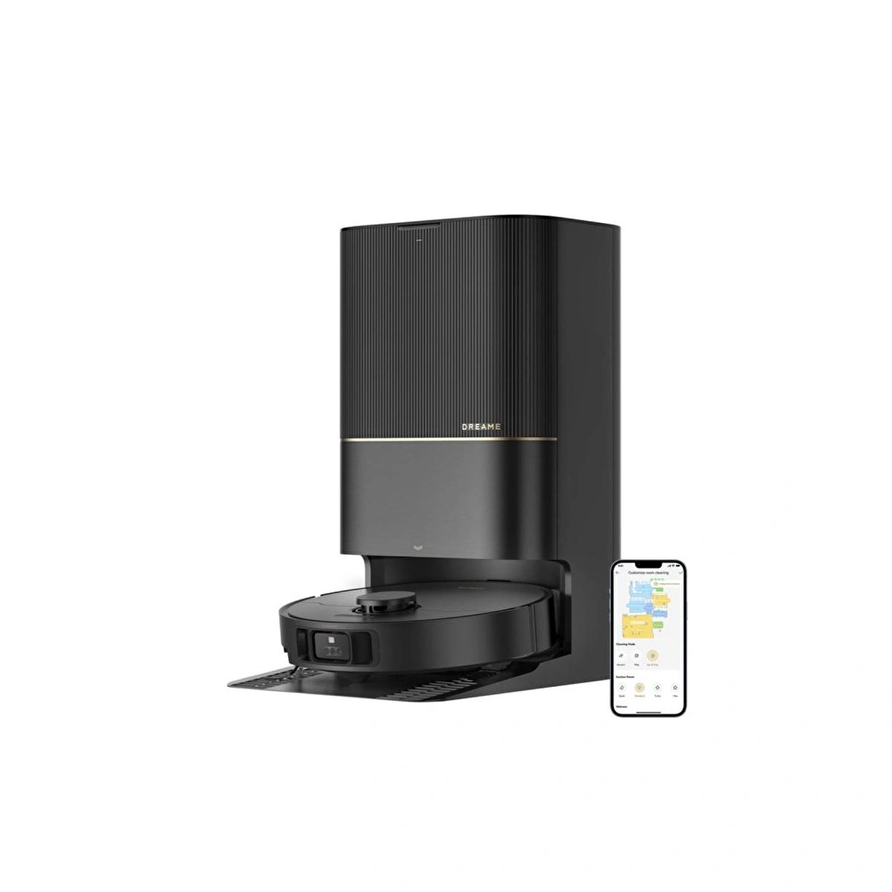 Dreame X40 Ultra Robot Süpürge Siyah görseli 1