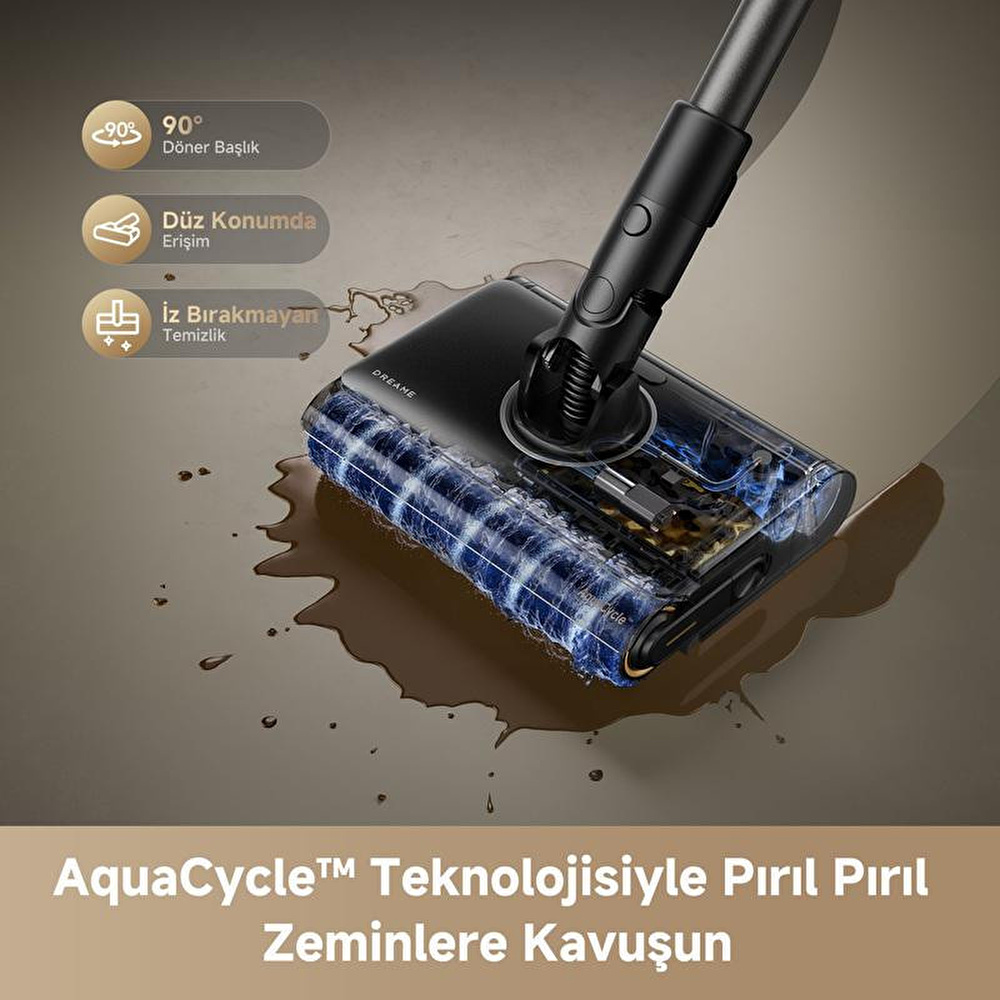 Dreame R20 Ultra Aquacycle Kablosuz Dikey Süpürge görseli 2